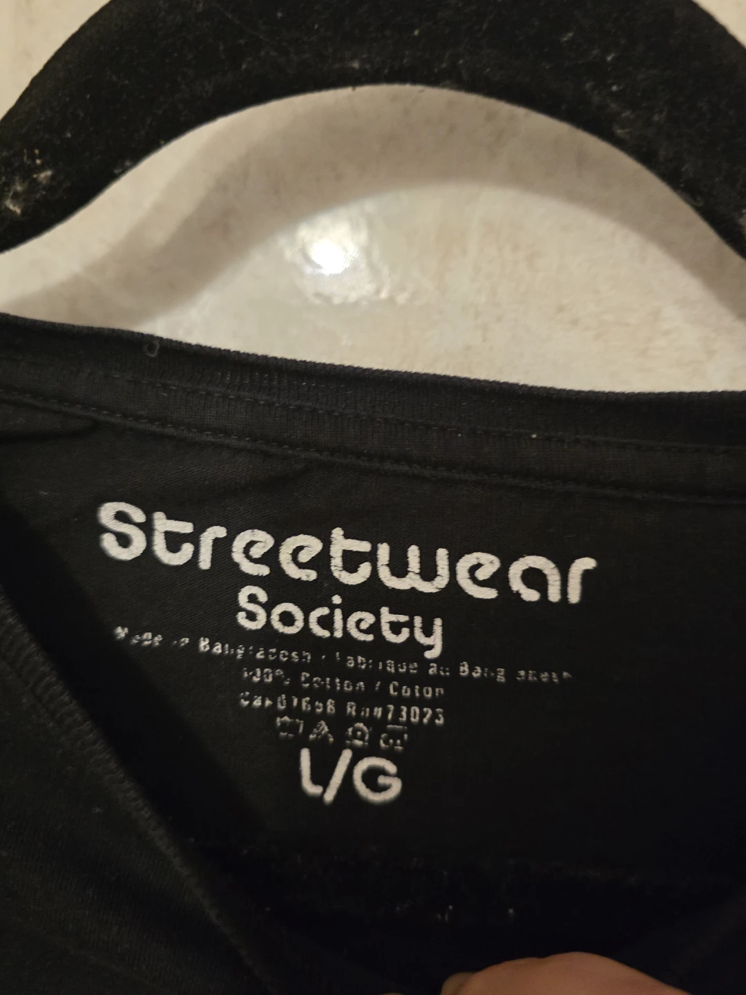 Streetwear society T-shirt size L , fits smaller - photo 2