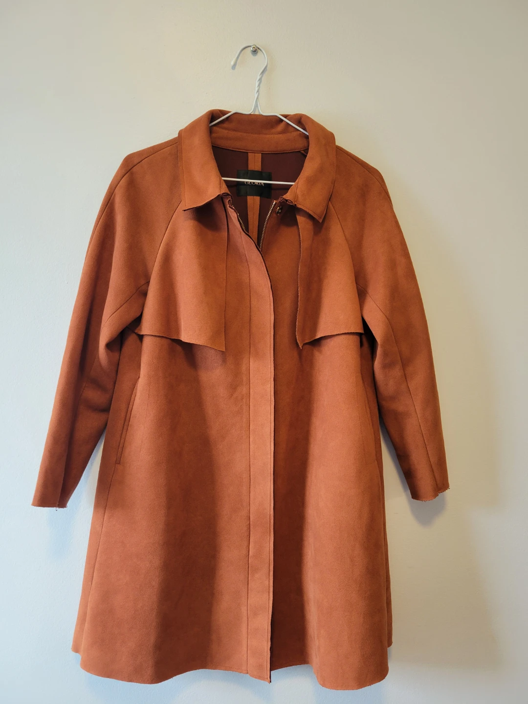 Gloria Suede Coat