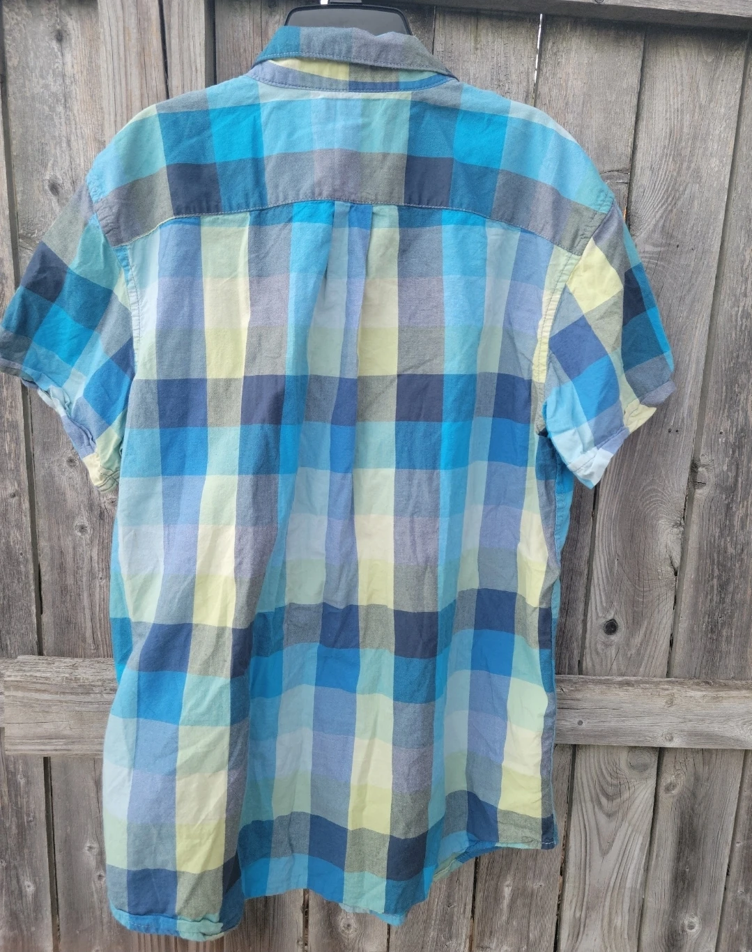 Arizona Jeans Co. Plaid Short Sleeve Button-Up Shirt XL - photo 2