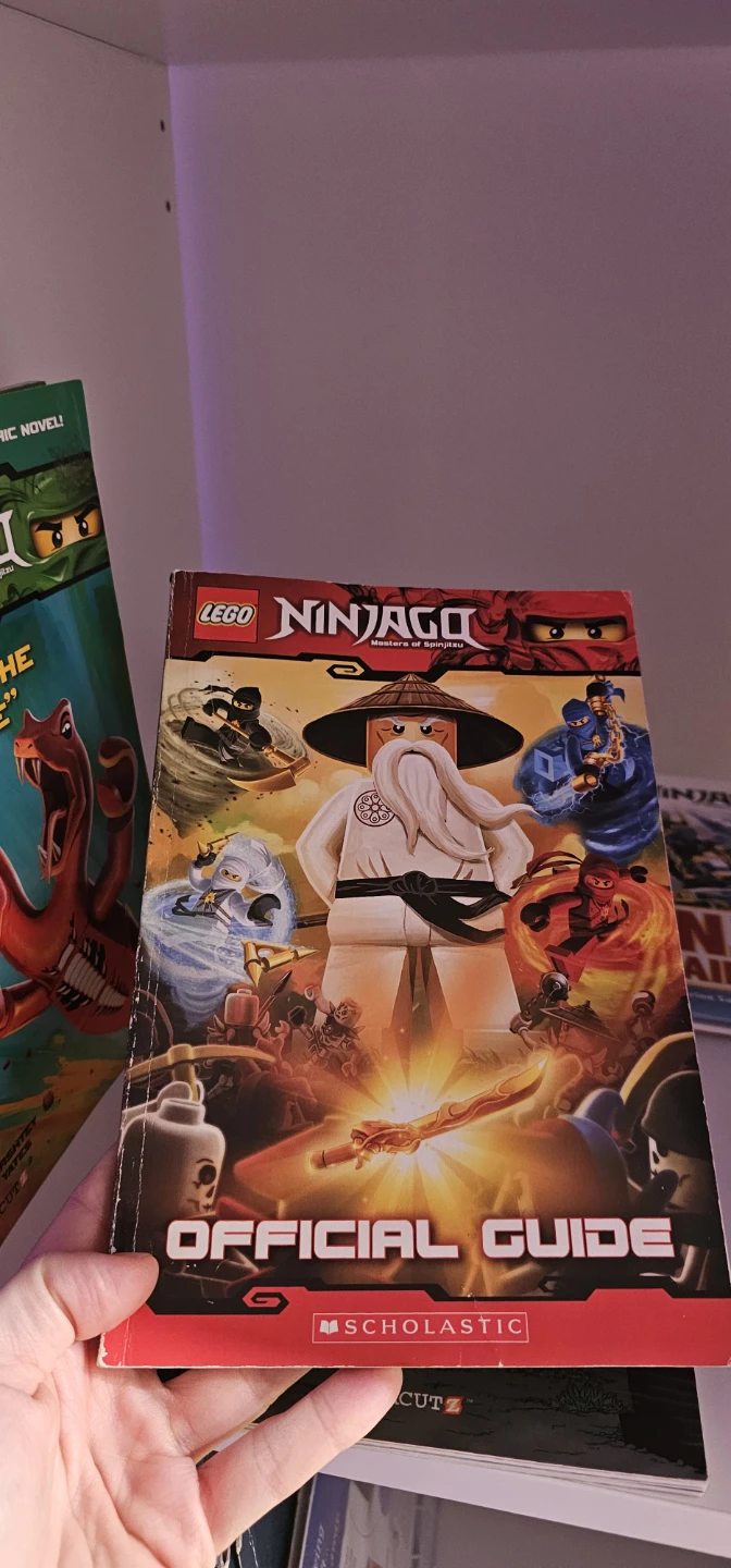 9 LEGO Ninjago Books (includes Official Guide Book) - photo 2