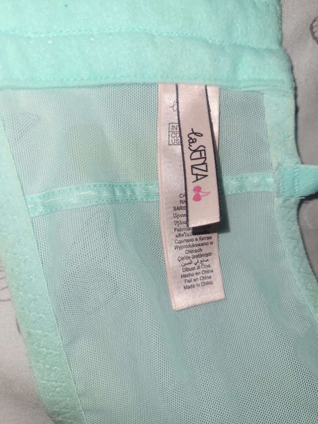 La Senza Light Blue Polka Dot Bra 34B/B75 - photo 4