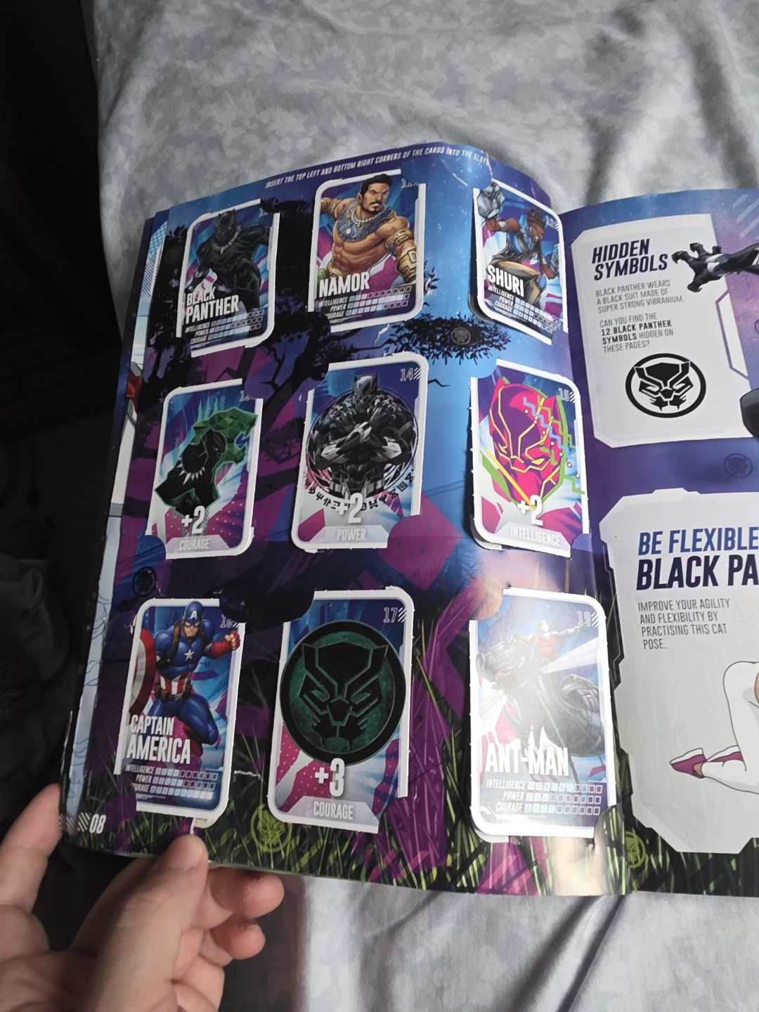 Marvel Go On A Mission Card Album - All Cards - photo 3