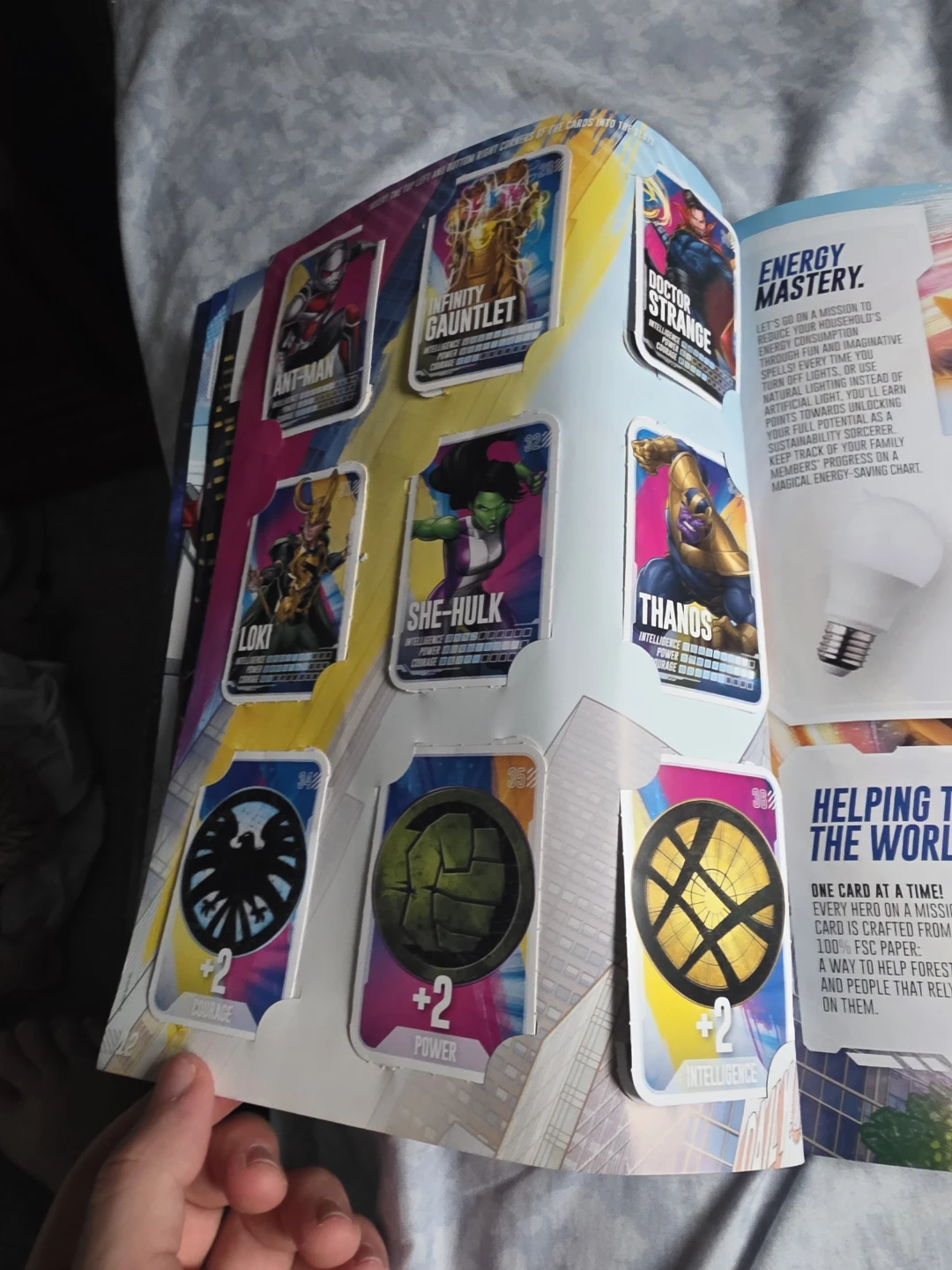 Marvel Go On A Mission Card Album - All Cards - photo 5