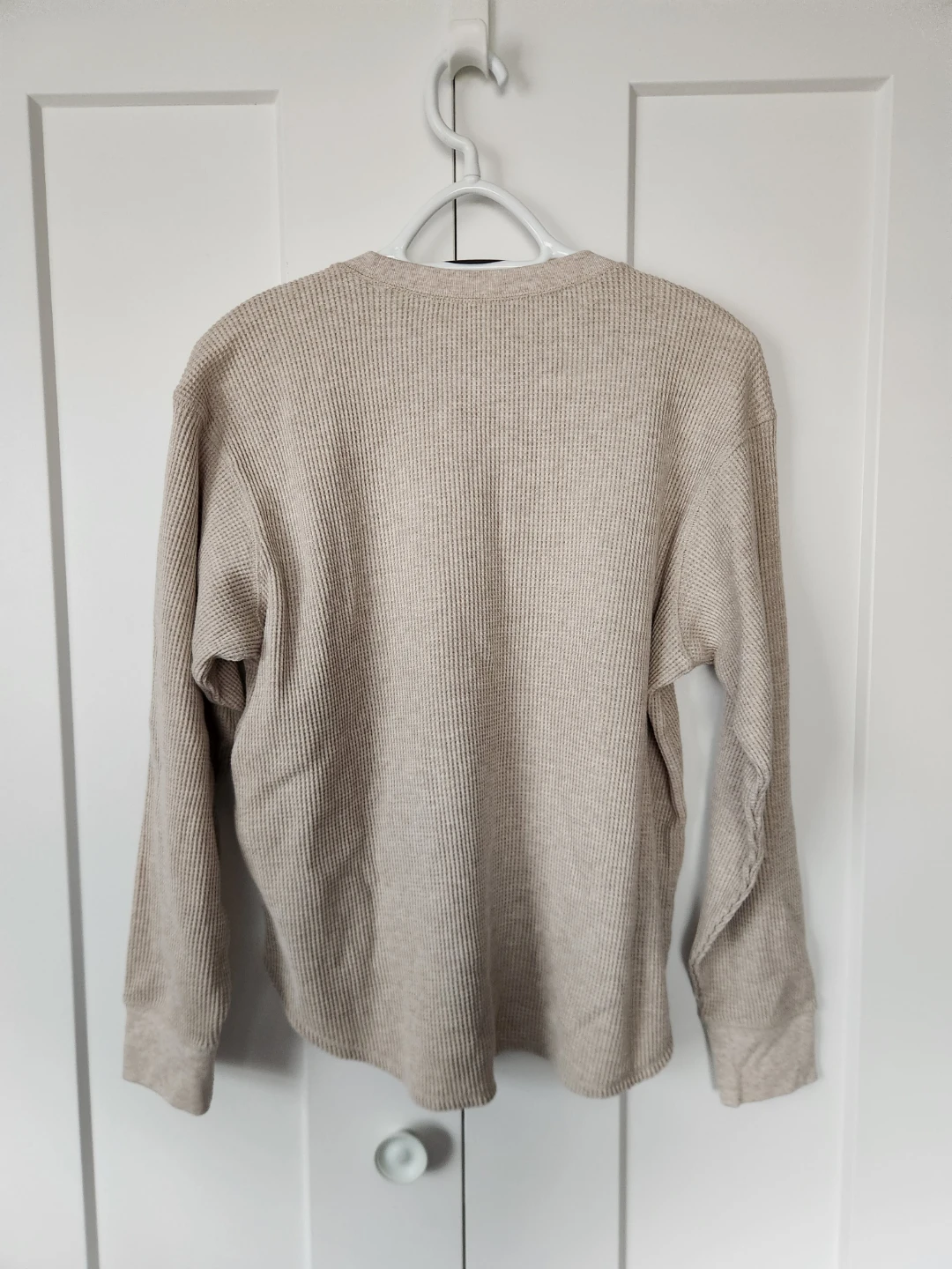 Uniqlo Waffle Knit Long Sleeve Shirt - photo 2