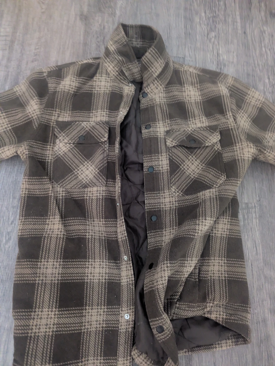 Volcom Plaid Lined Flannel Shirt Jacket - photo 2