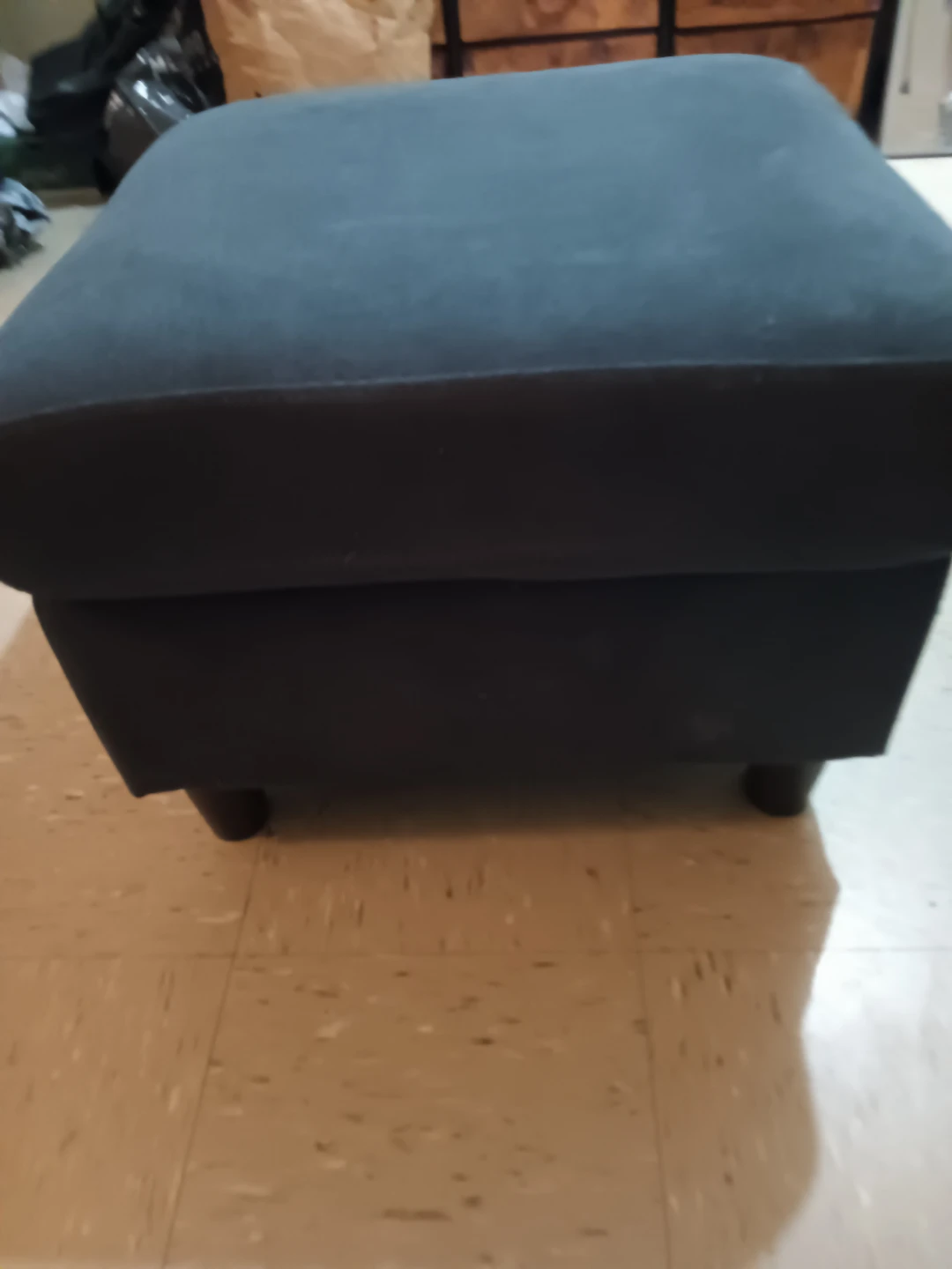 Blue ottoman (wayfair) - photo 2