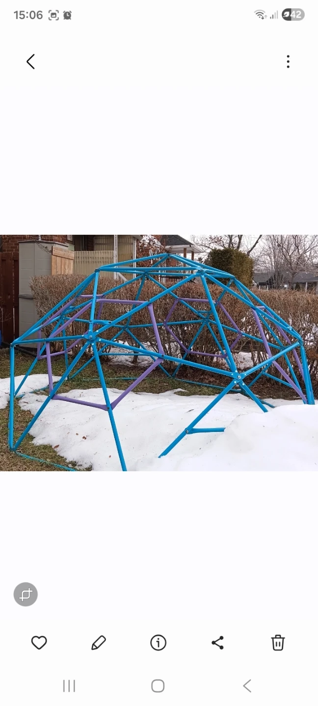 Dome Climber (Blue & Purple) - photo 3