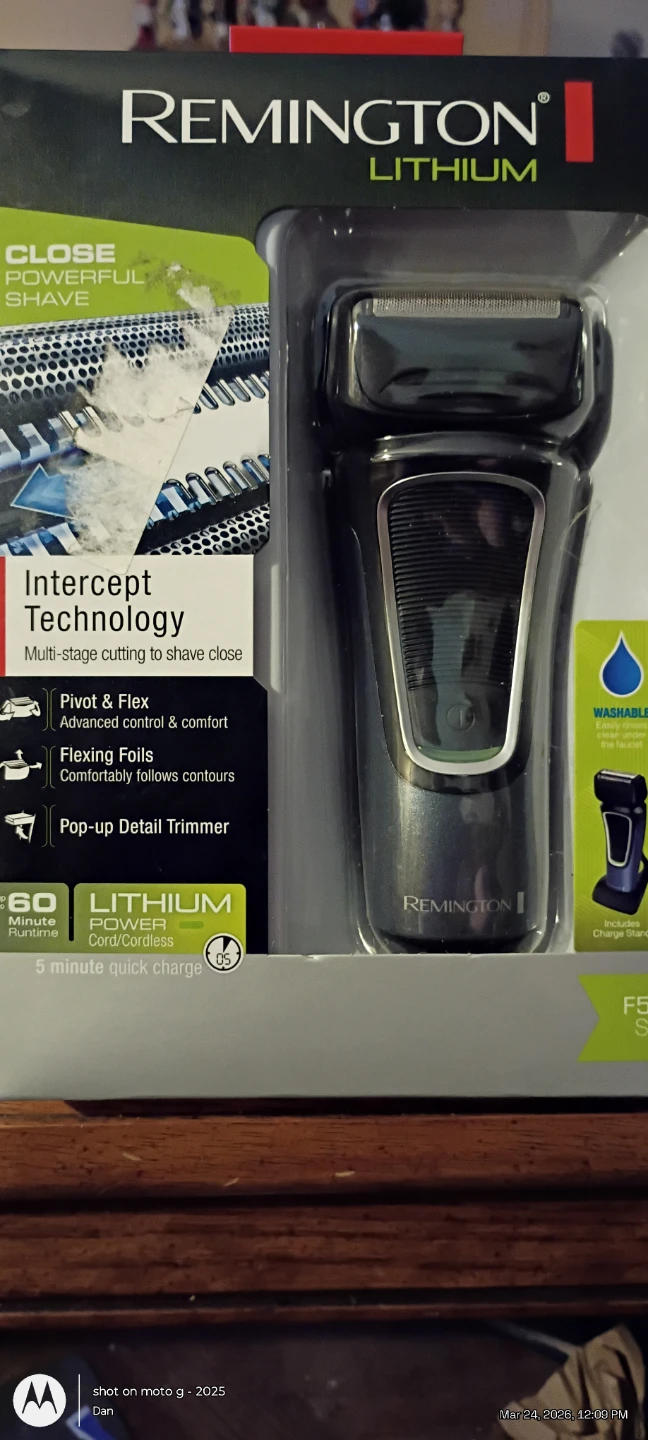 Remington Lithium F5 Cordless Shaver