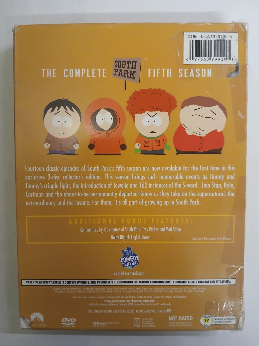 South Park: The Complete Fifth Season DVD - photo 2