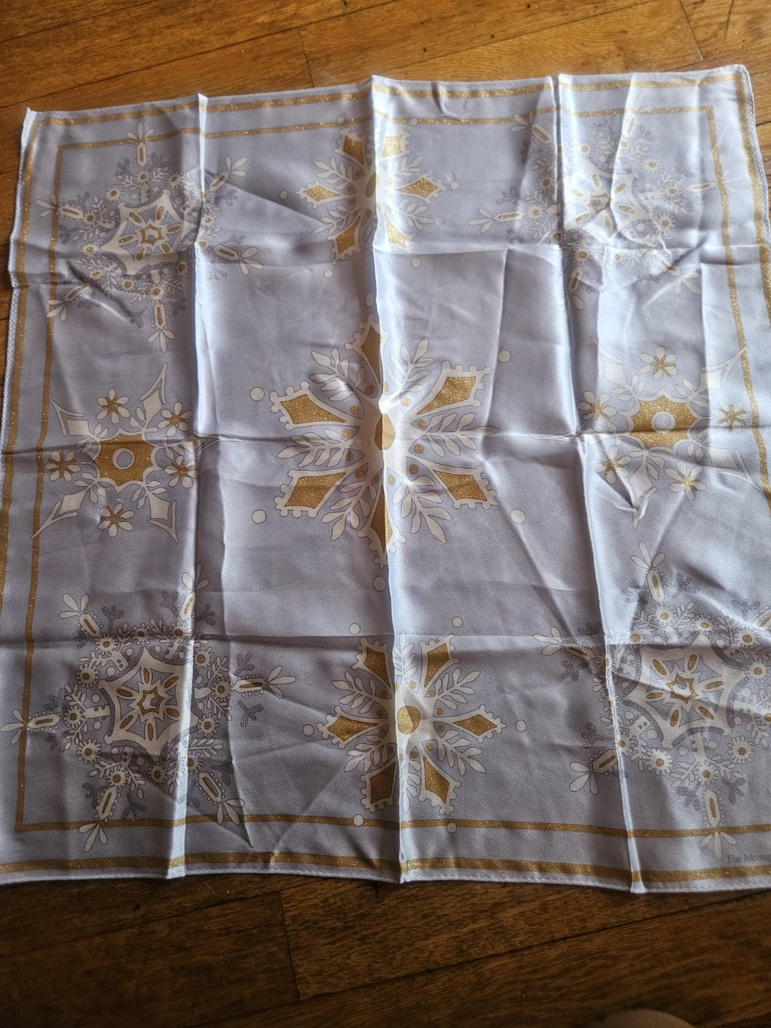 The Metropolitan Museum of Art Holiday Snowflake Neckerchief