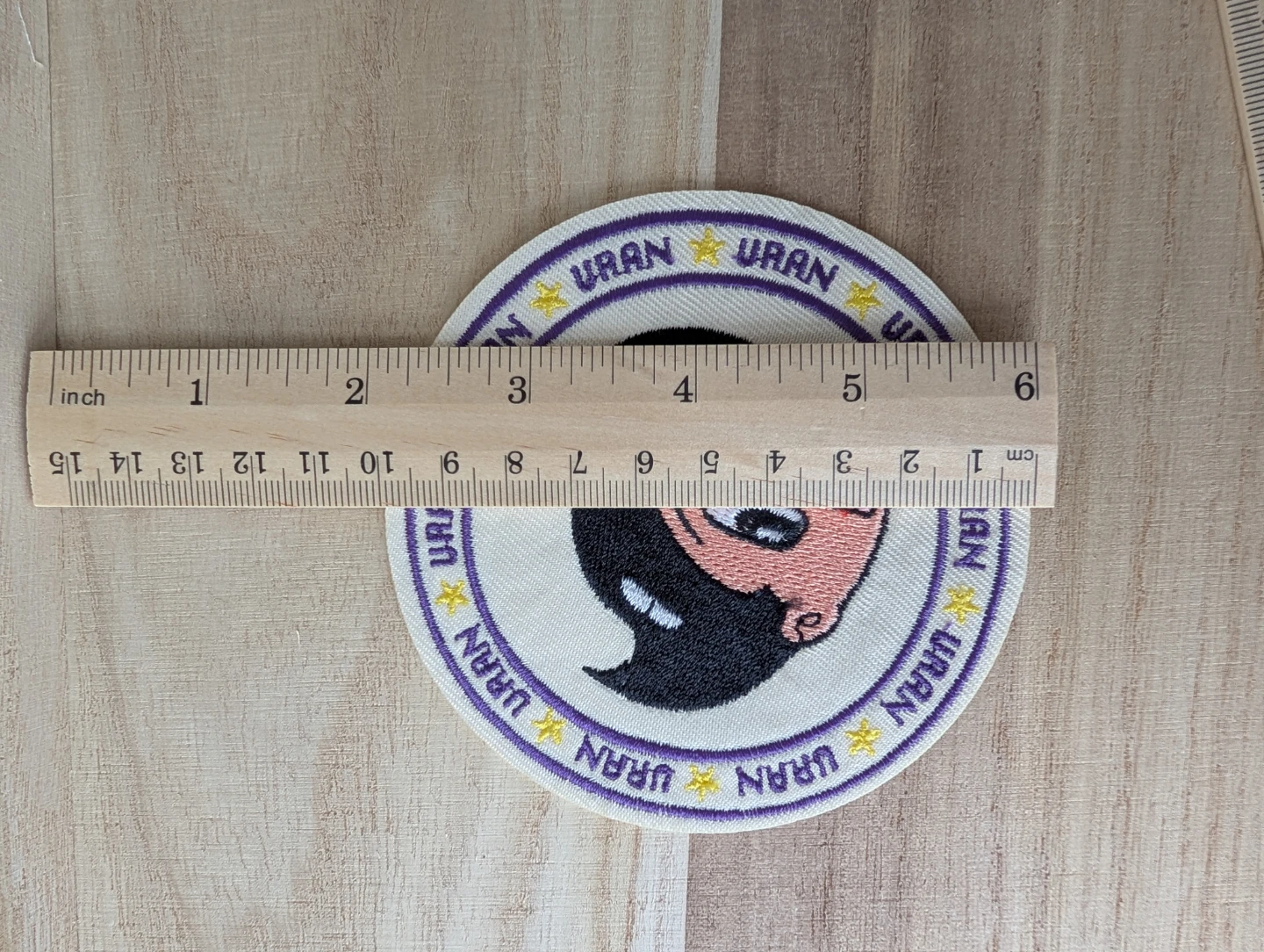 Uran - Astro Boy Character embroidered patch - photo 2