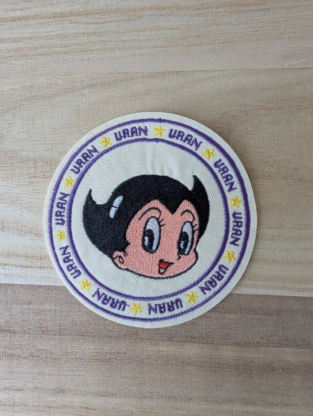 Uran - Astro Boy Character embroidered patch - photo 3