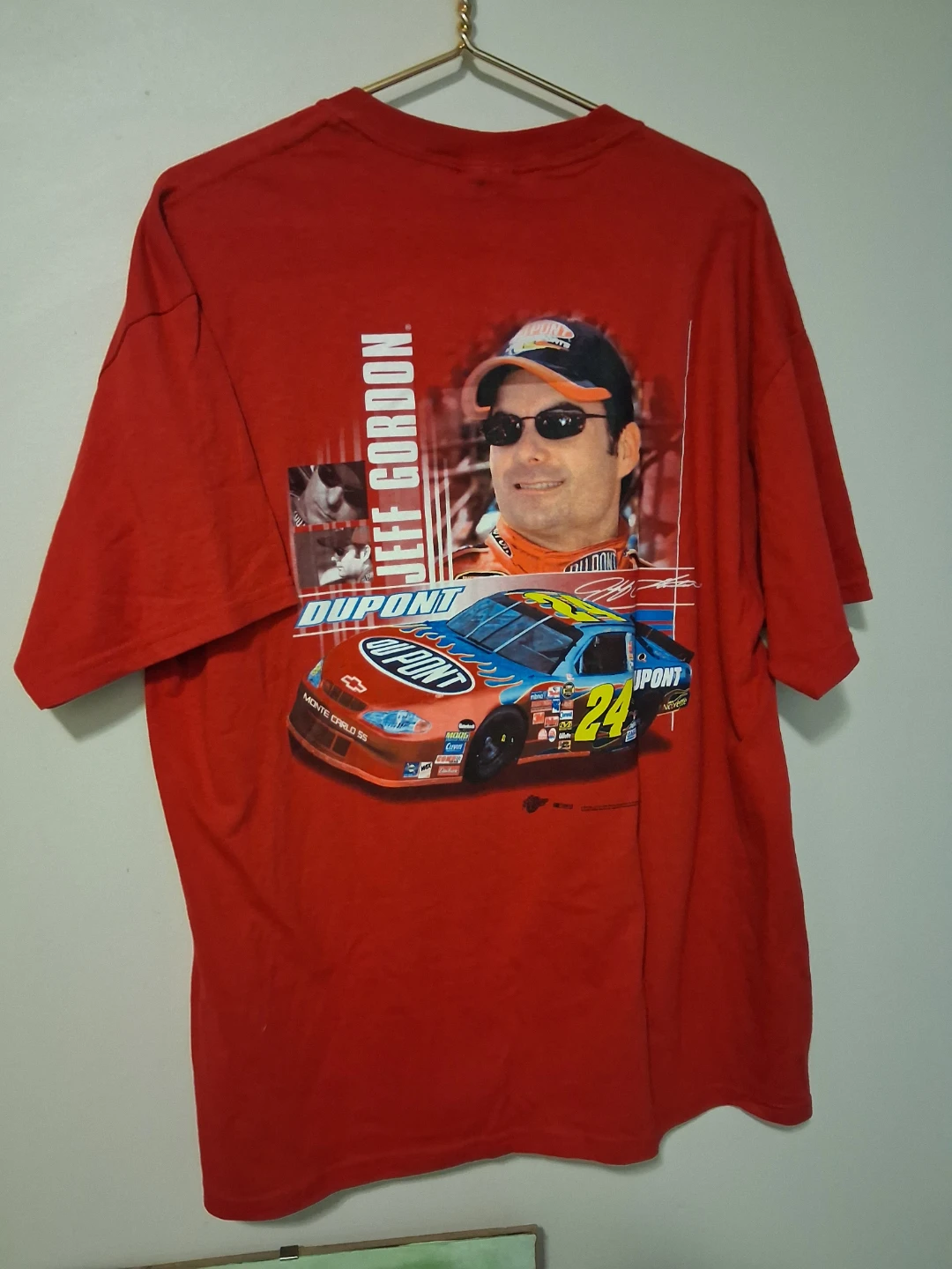 Jeff Gordon DuPont NASCAR T-Shirt - photo 2