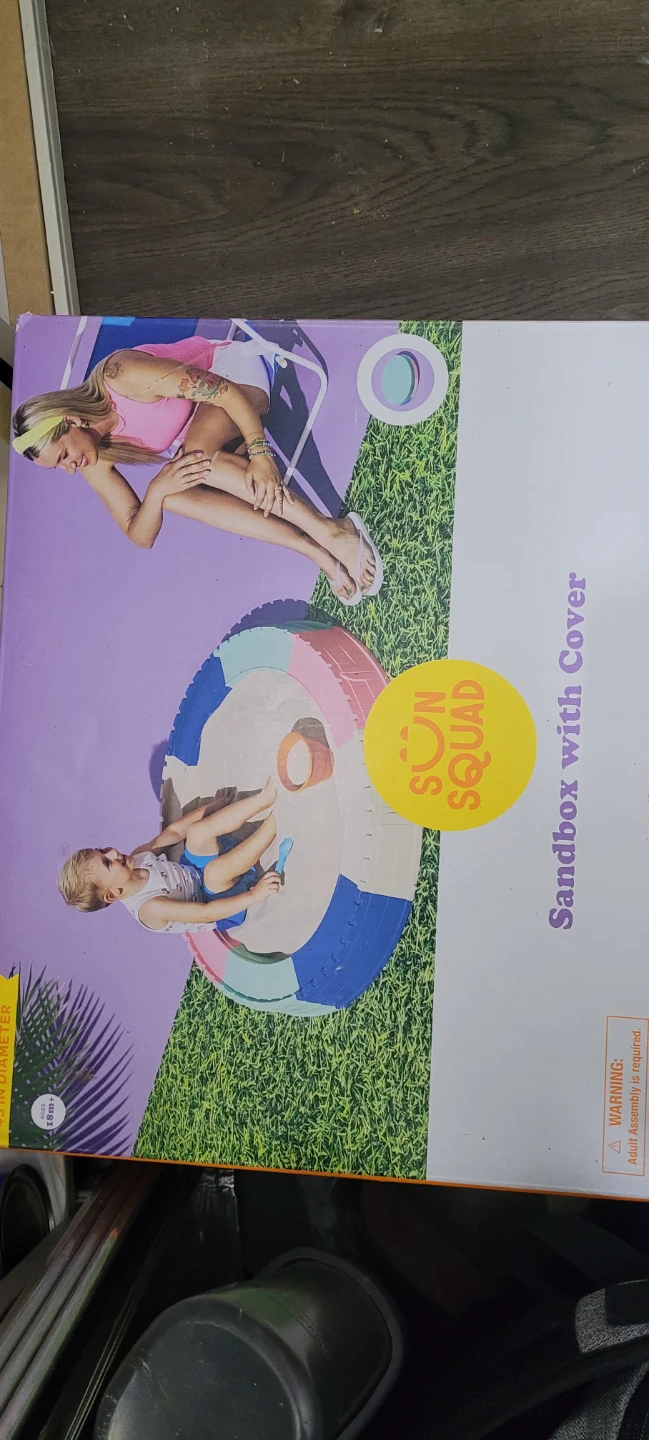 Sun Squad Sandbox with Cover