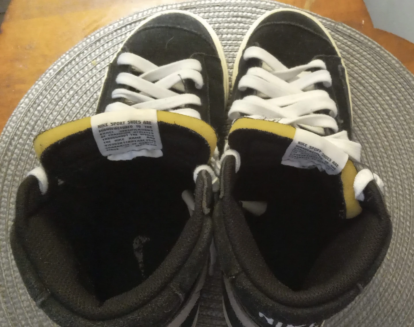 Nike Blazer Mid '77 Vintage Black Suede High Top Sneakers - photo 3