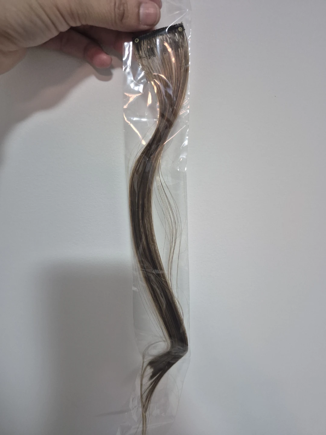 Clip-in Hair Extensions - Black & Brown - photo 3