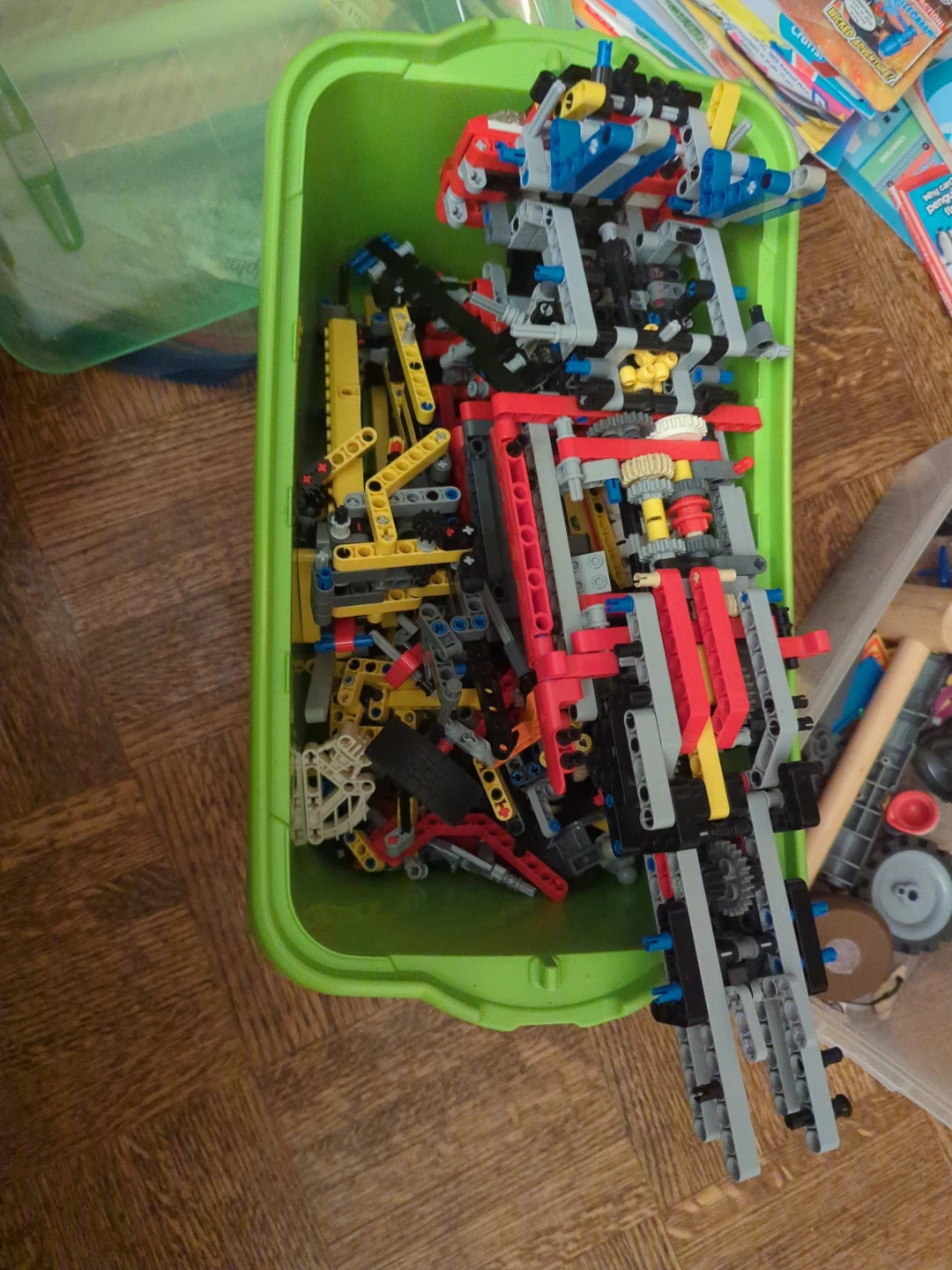 Assorted Lego Technic Building Blocks