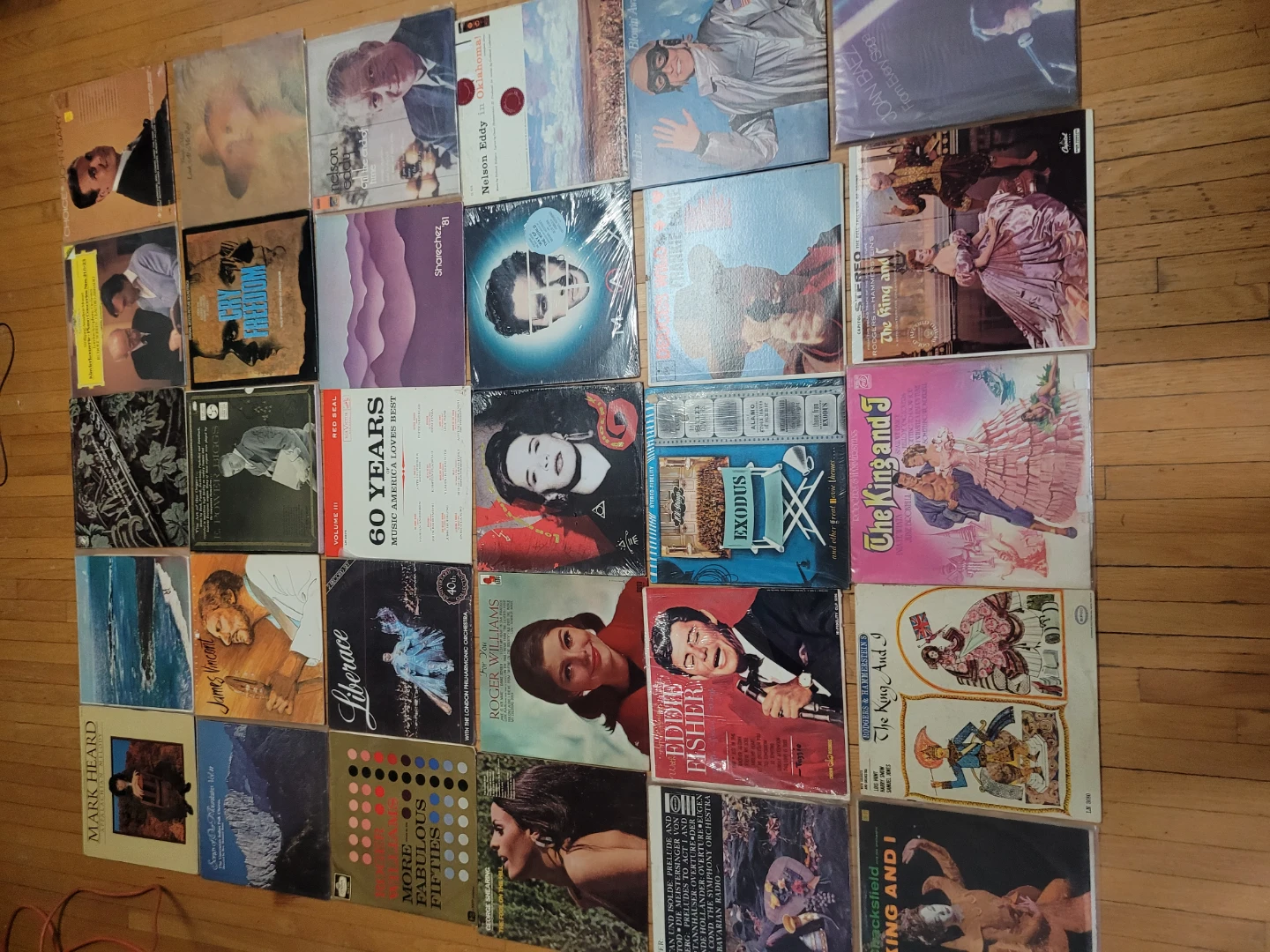 Lot 30 vintage vinyl Record Album Classic King and I
