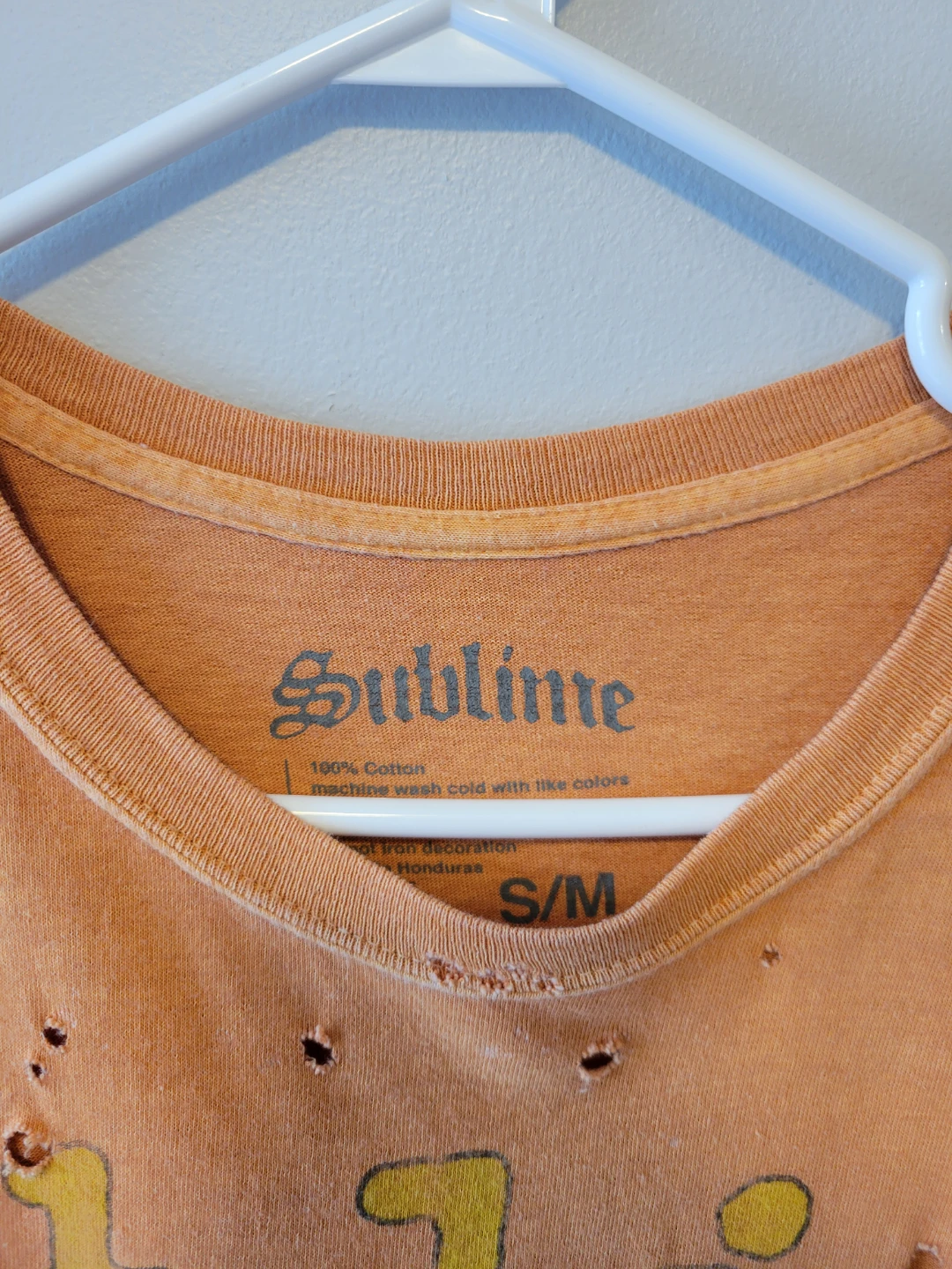 Sublime Sun Graphic Distressed T-Shirt Size L - photo 2