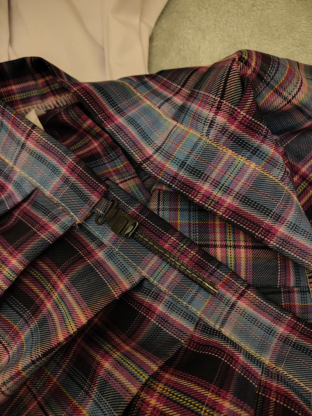 Cosplay Plaid Skirt and Bow Tie - photo 3