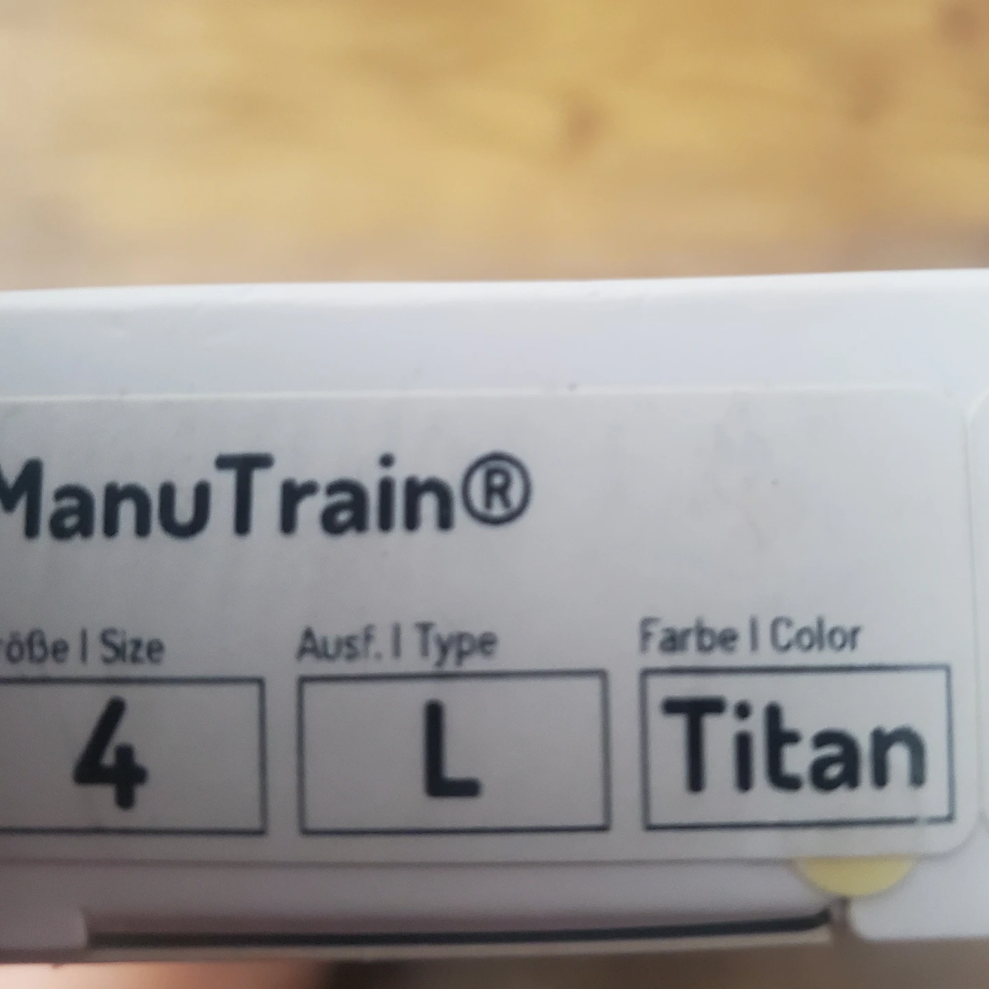 Bauerfeind ManuTrain Wrist Support Size 4/ Left /Titan - photo 3
