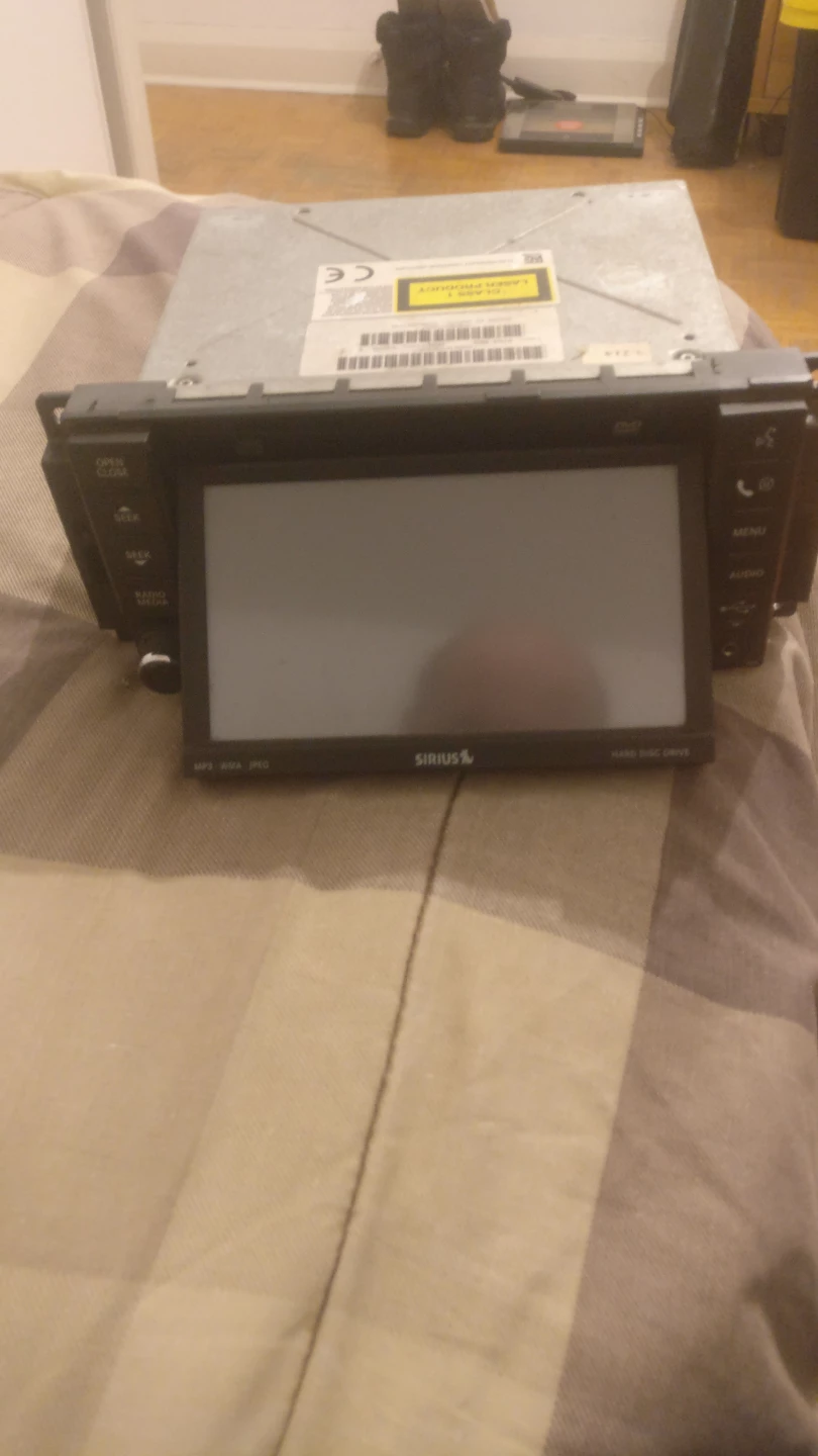 Dodge Grand Caravan Sirius Car Radio - photo 2