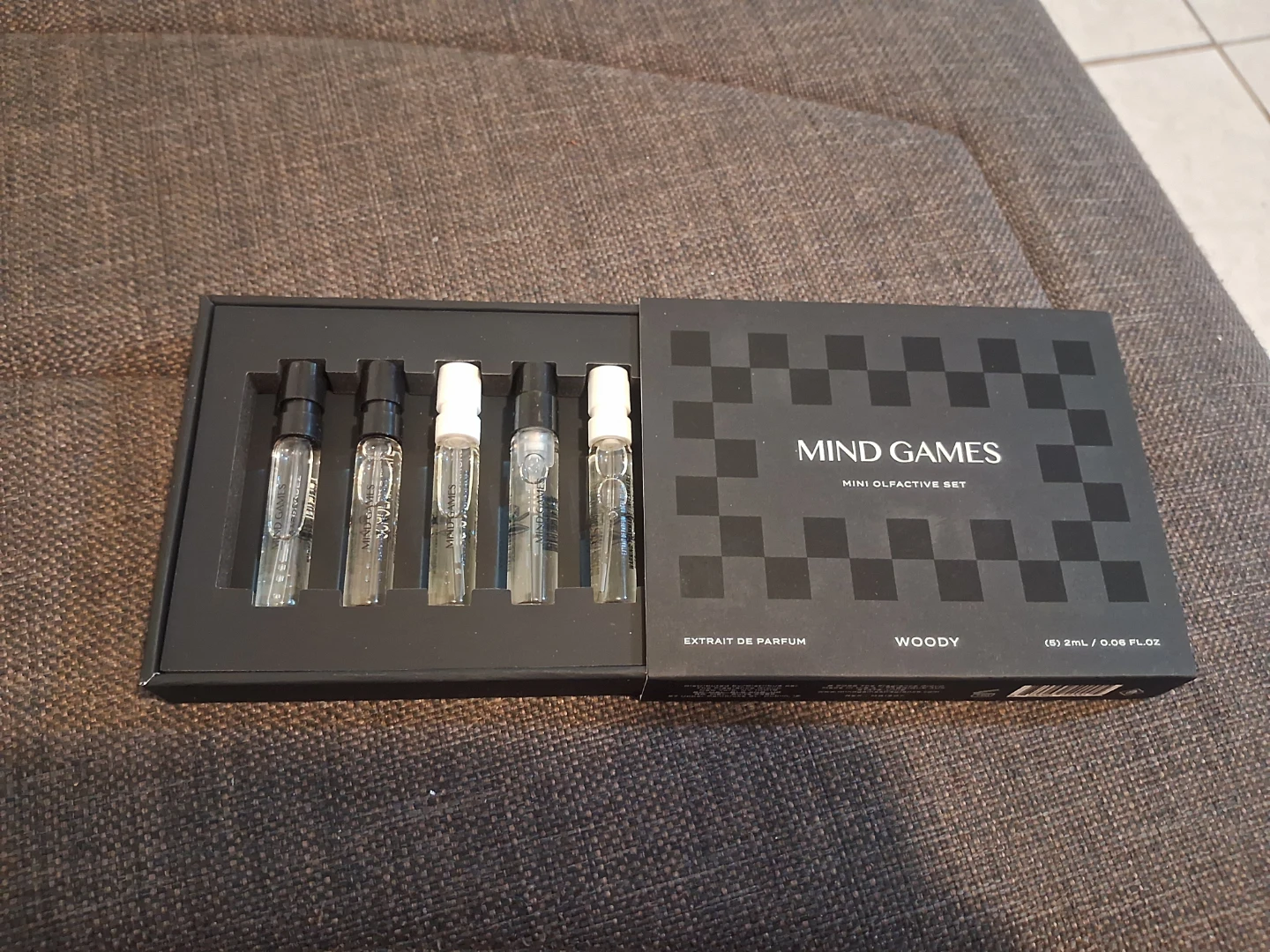 Mind Games Mini Olfactive Set - Woody