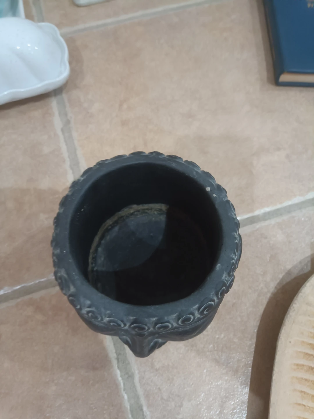 Buddha Head Planter Pot and decorative tray - photo 2