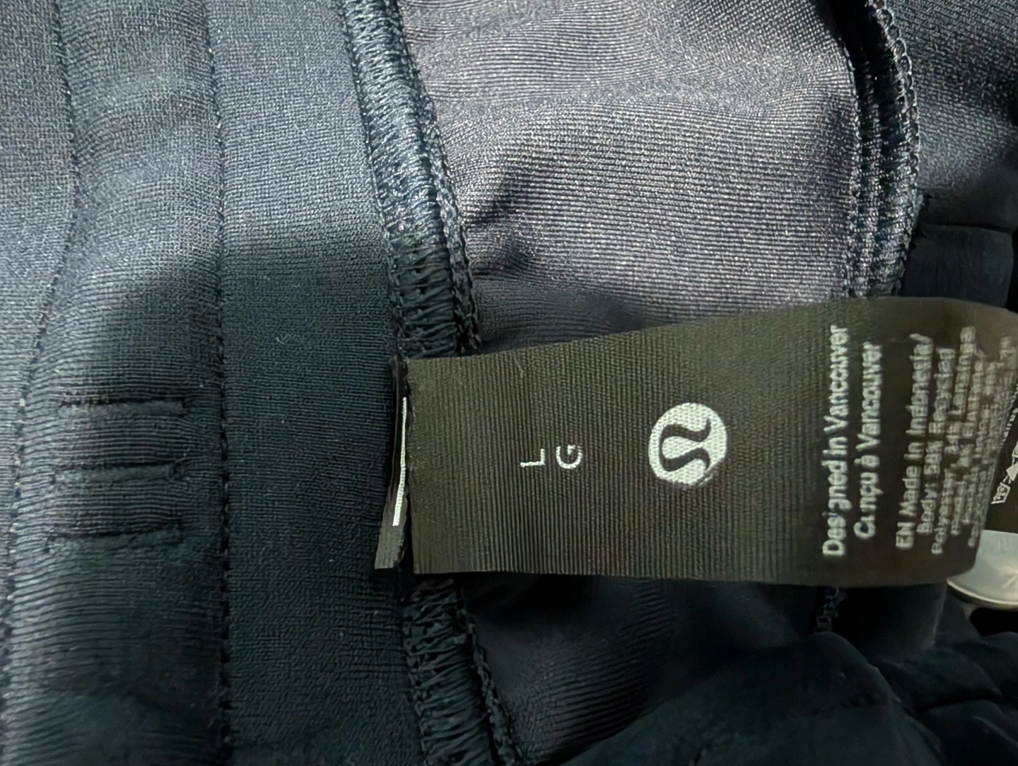 Lululemon Navy Blue Joggers - Size L - photo 2