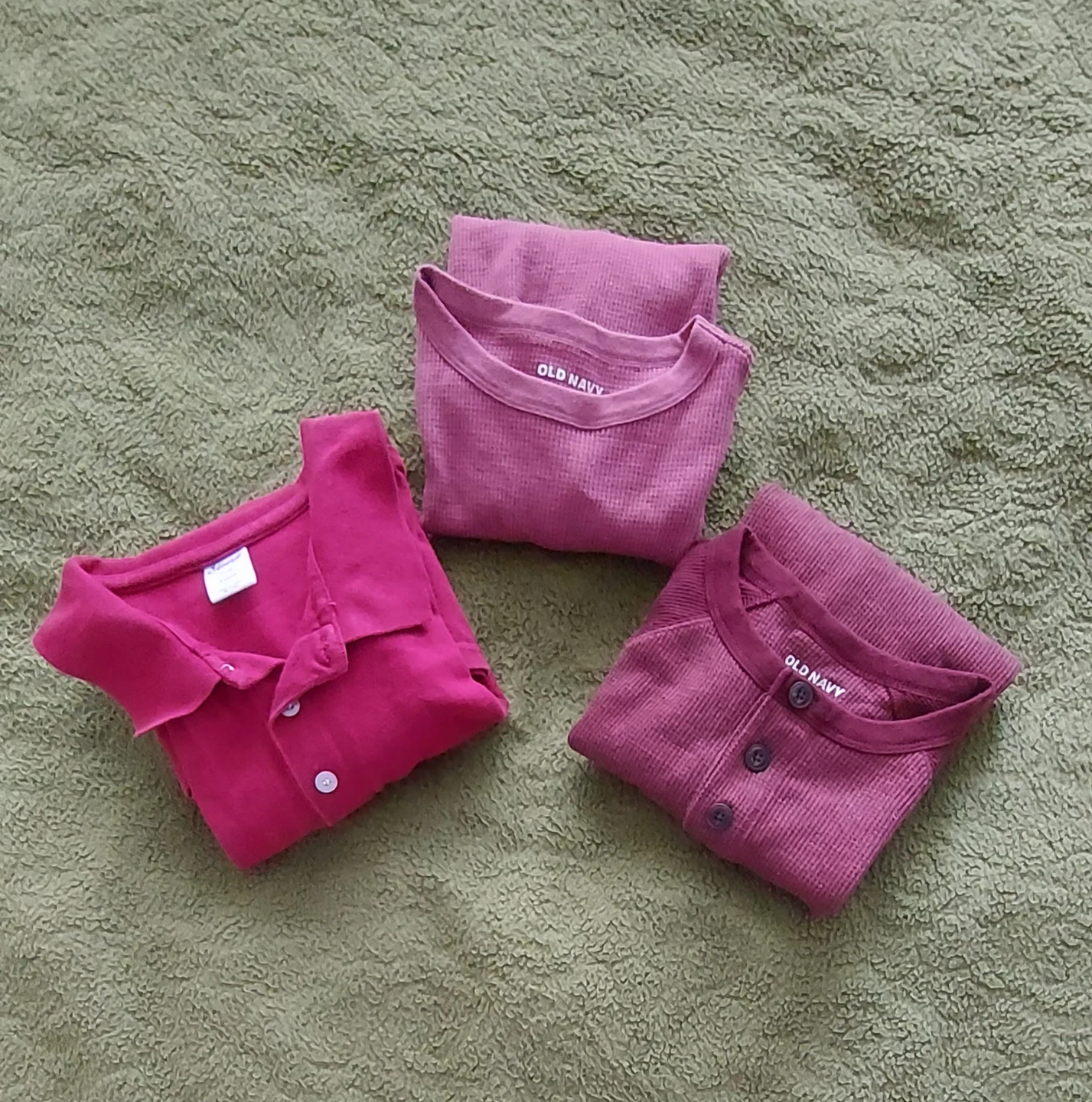 $1 each Kids Long Sleeve Shirts Bundle (Size S/P 6-7 & M 8) - photo 2