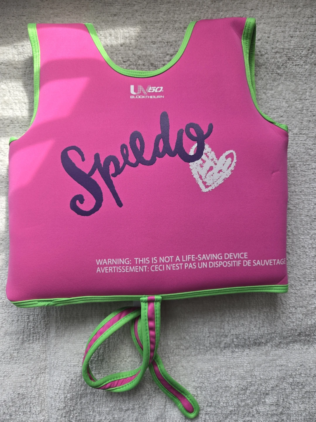 Speedo Kids Swim Vest 4-6 Years Pink - photo 2