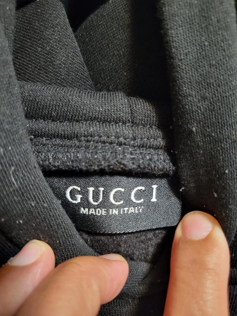 Gucci Criminal Damage Black Dragon Embroidered Hoodie XXL - photo 2