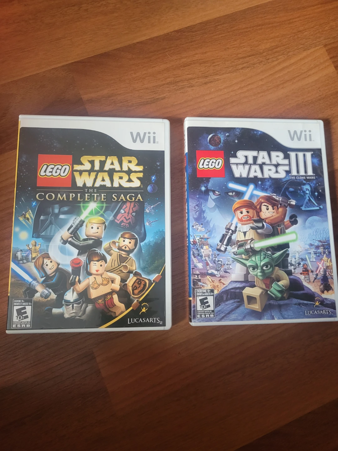 LEGO Star Wars The Complete Saga & Star Wars III Wii Games