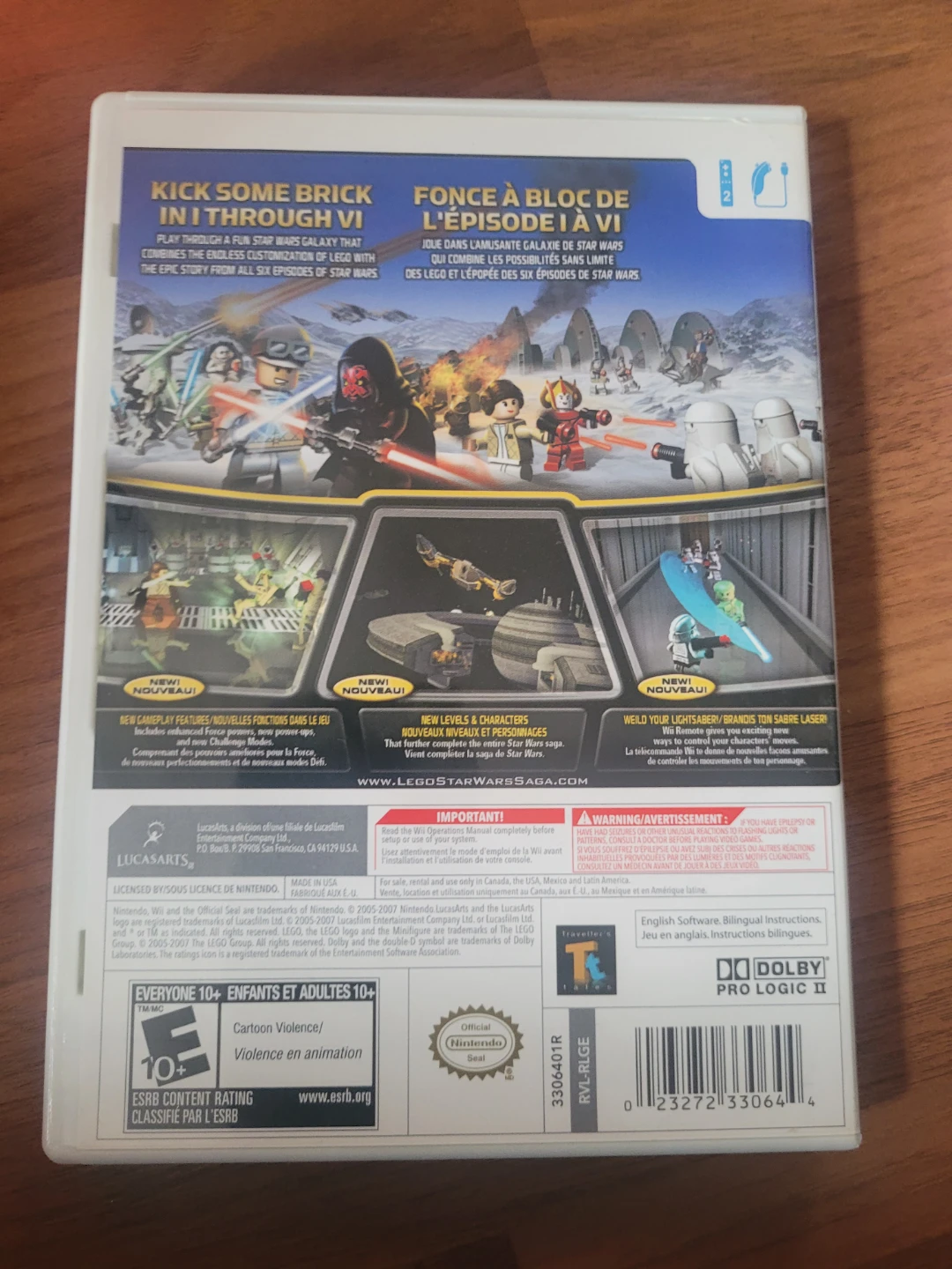 LEGO Star Wars The Complete Saga & Star Wars III Wii Games - photo 4
