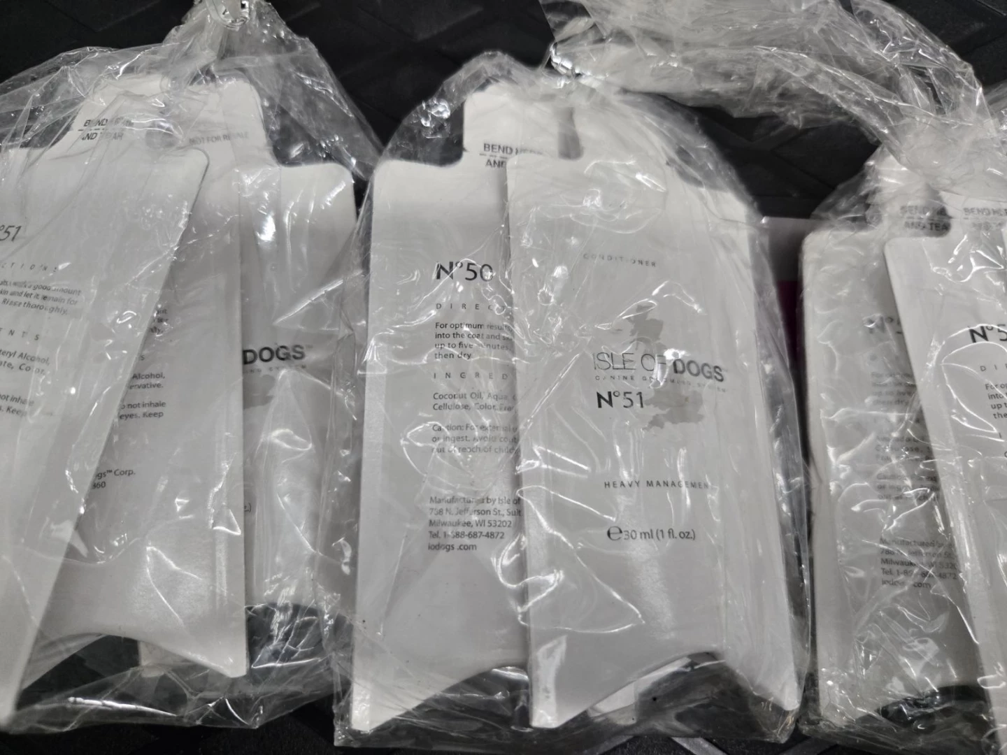 Isle of Dogs N#50 Conditioner & N#51 Conditioner Twin Packs