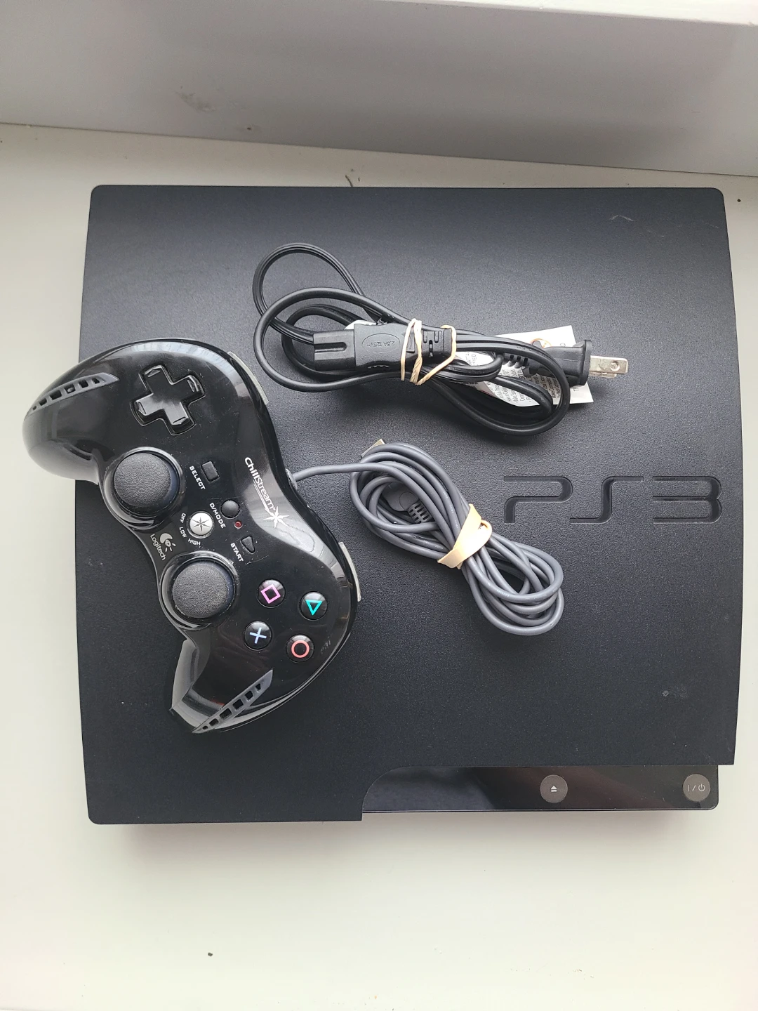 PS3 Slim Console  + ChillStream Controller Tested
