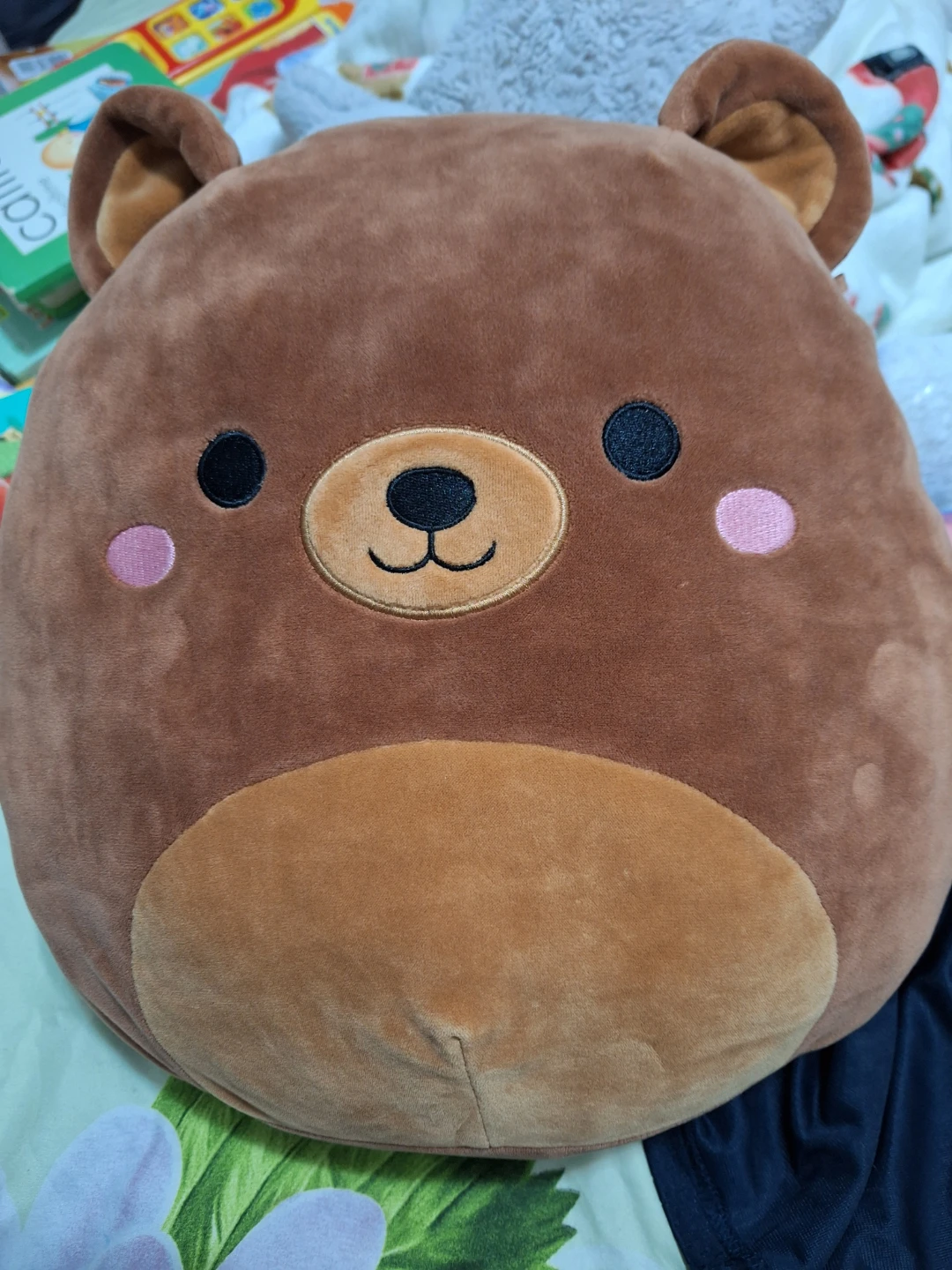 Brown Bear Plush Pillow