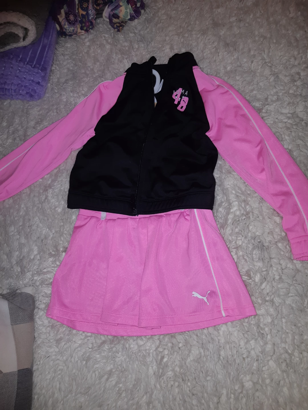 NWT Puma Track Jacket and Skort Set US KIDS 4 - photo 3