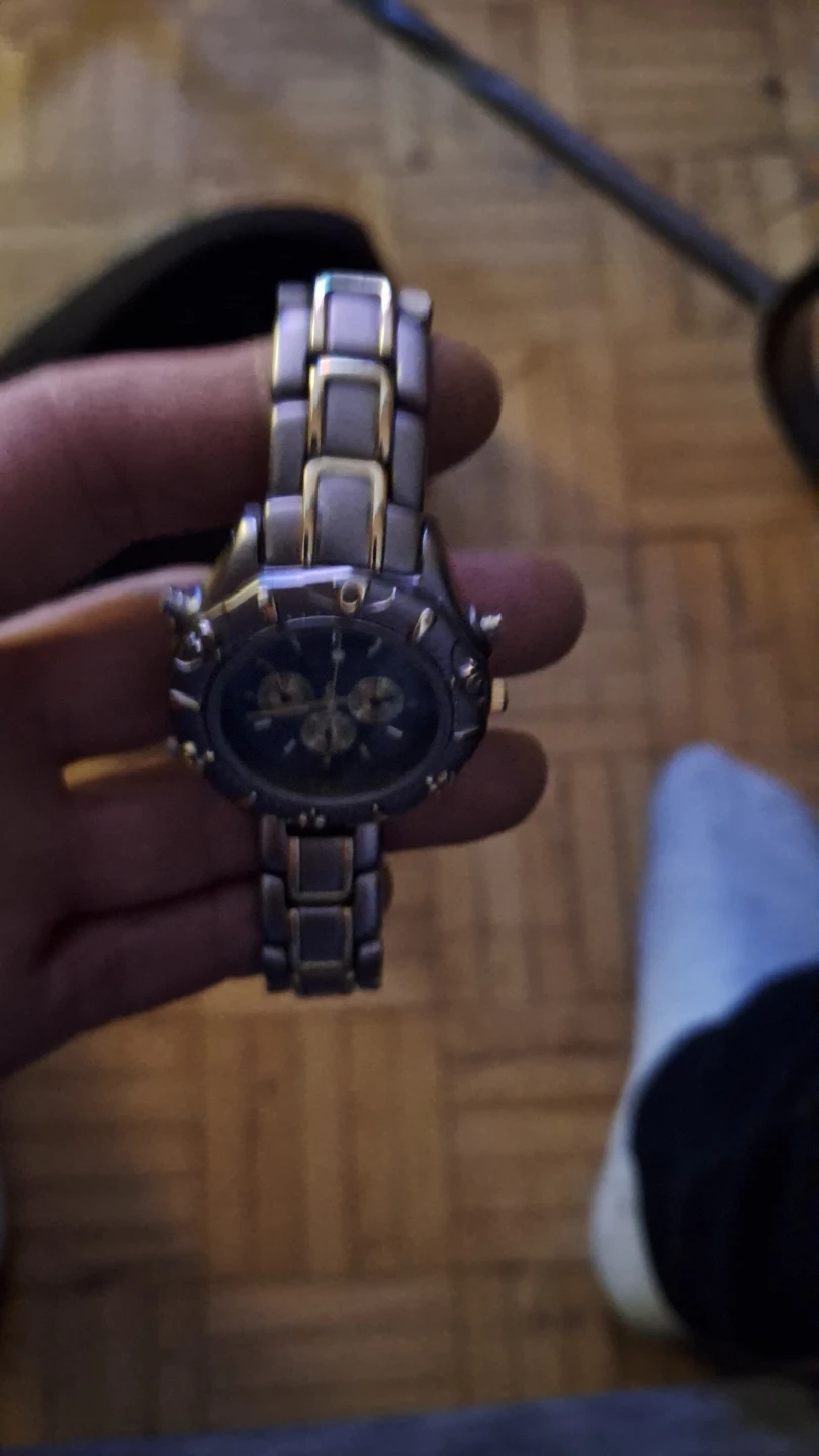 Titanium Quartz Chronograph Watch - photo 2