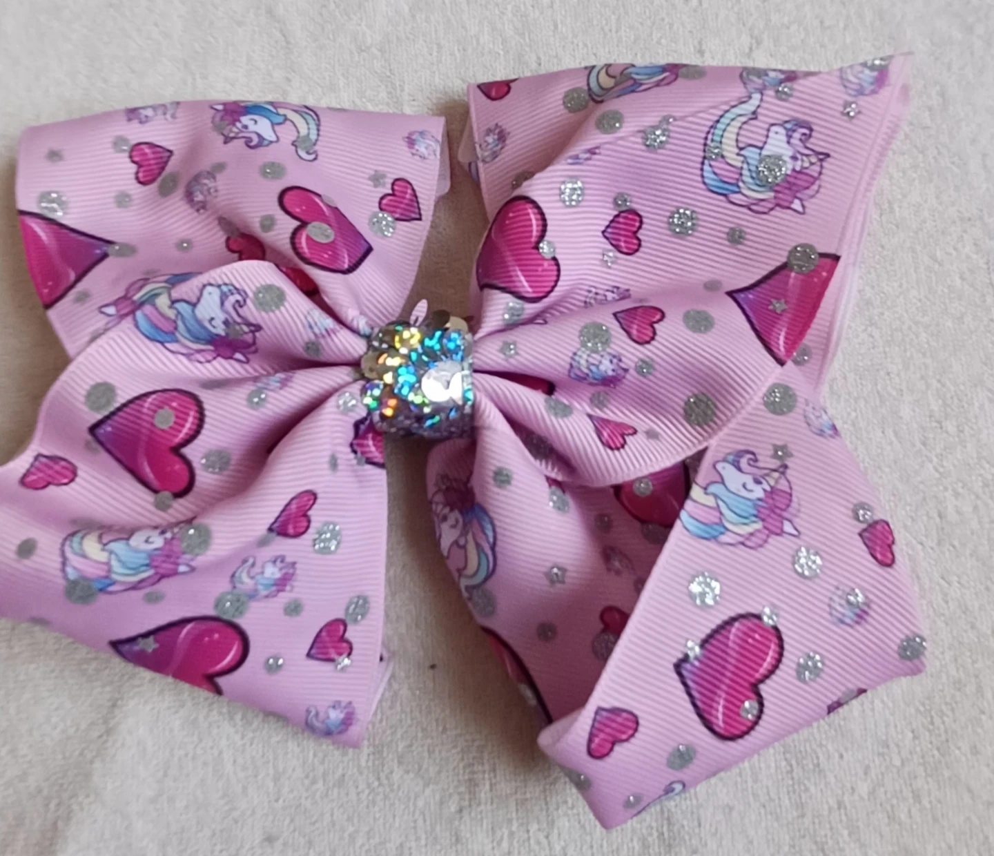 Set of 7 Assorted Unicorn and Rainbow Hair Bows - photo 5