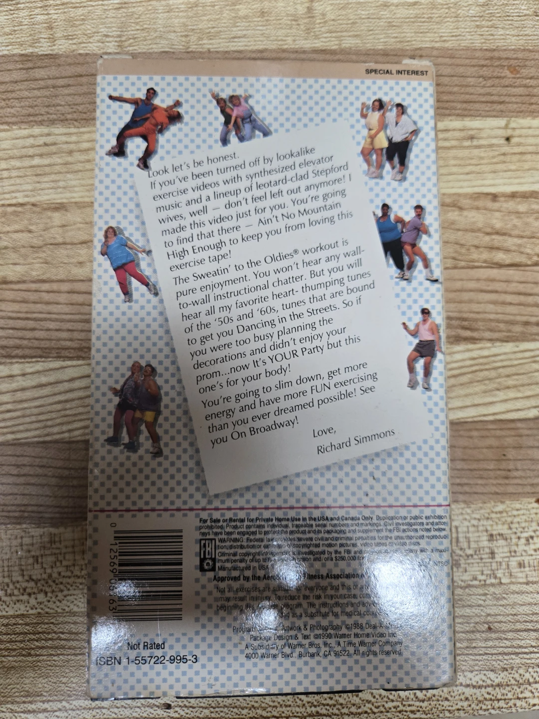 Richard Simmons Sweatin' To The Oldies VHS Tape - photo 2