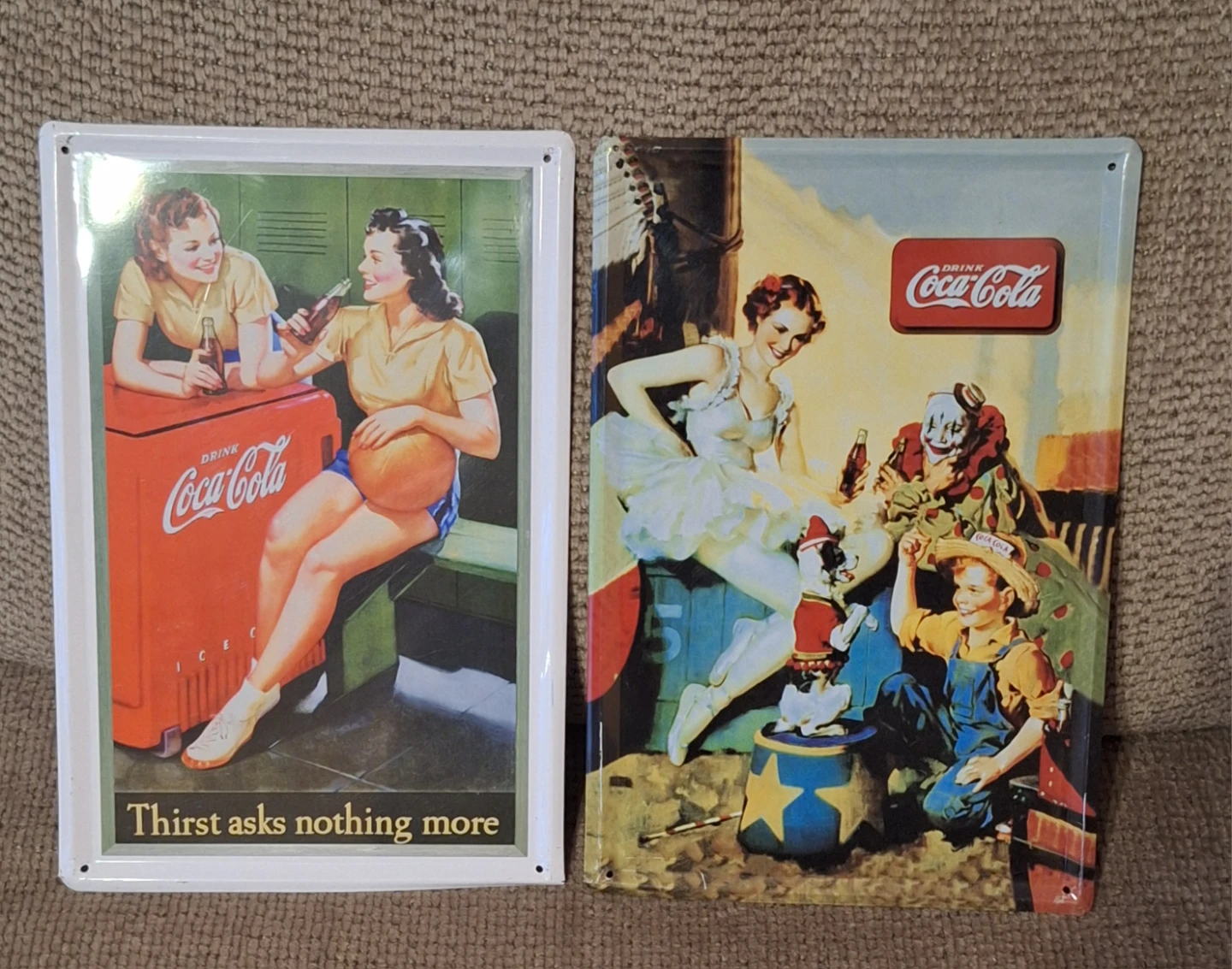 Coca-Cola Collectible Metal Signs - photo 2