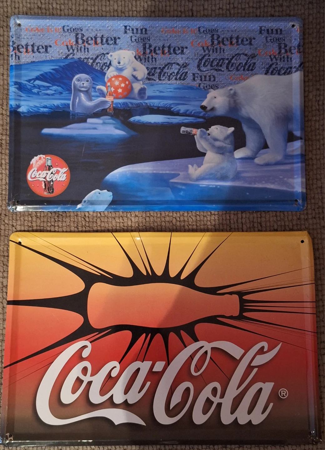 Coca-Cola Collectible Metal Signs - photo 4