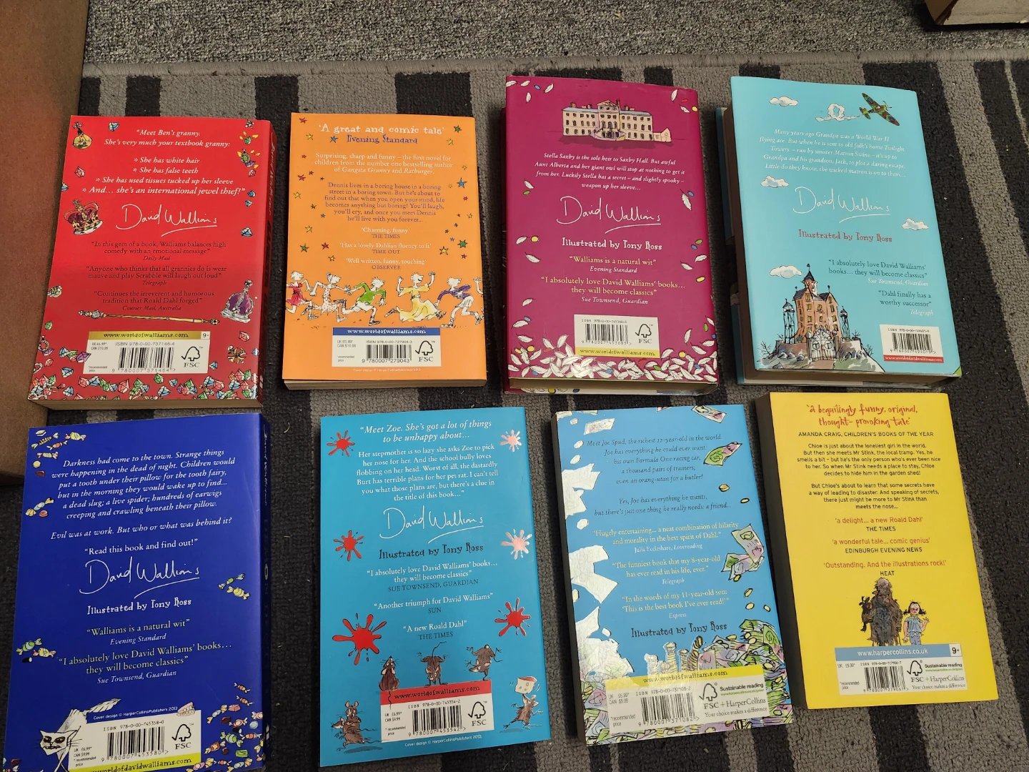 8 Books by David Walliams - photo 2