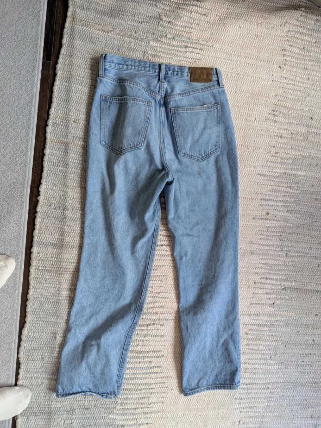 Denim Forum The Joni High Rise Loose Jeans Size 26 - photo 4