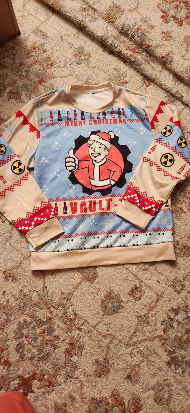 Fallout Vault-Tec Ugly Christmas Sweater
