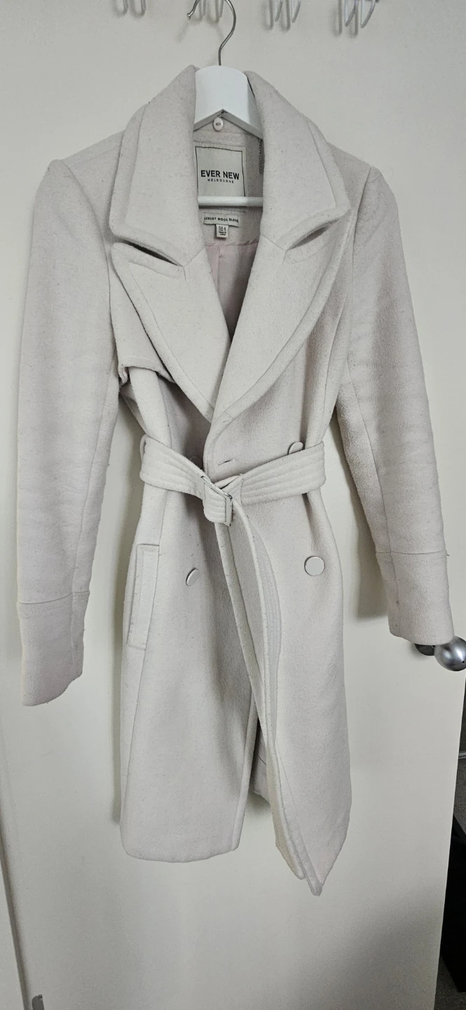 Ever New Women's Cream Trench Coat - photo 3
