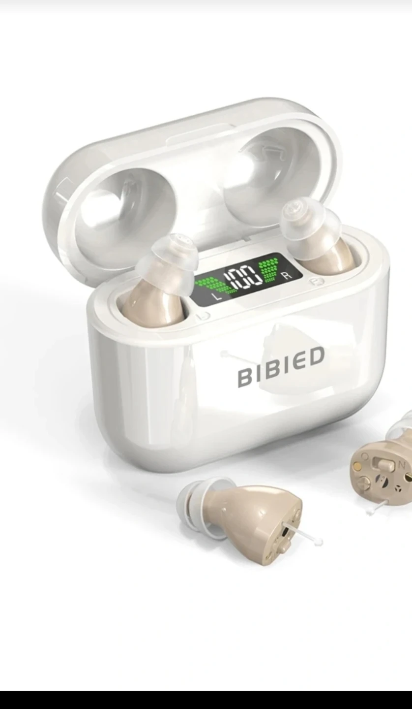 New BIBIED Rechargeable Hearing Aids, Invisible Hearing