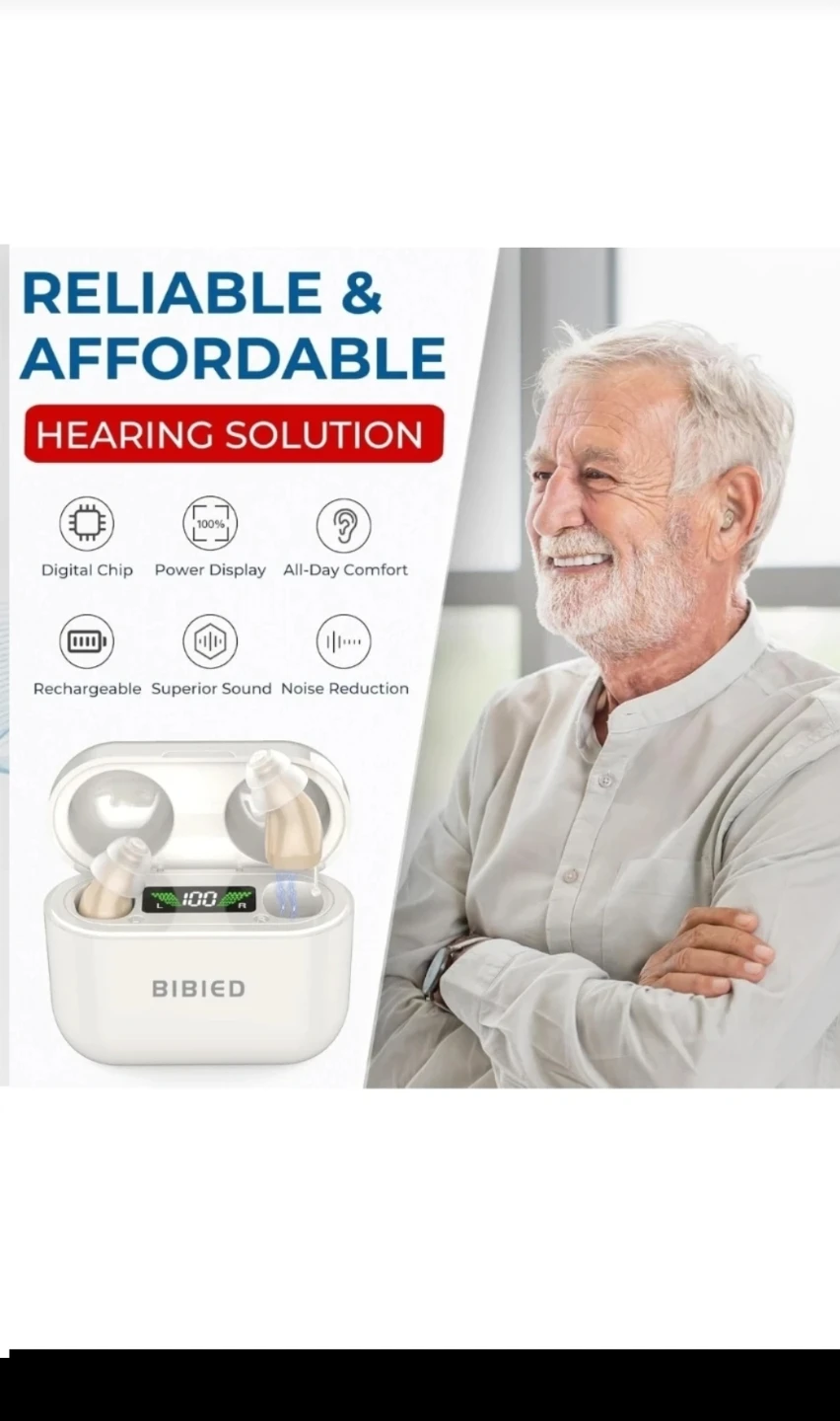 New BIBIED Rechargeable Hearing Aids, Invisible Hearing - photo 5