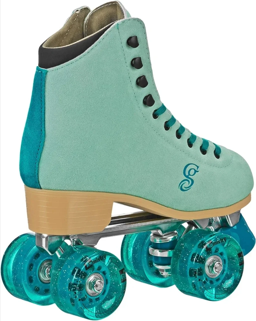Candi GRL "Retro" Quad Roller Skates - Teal - photo 4